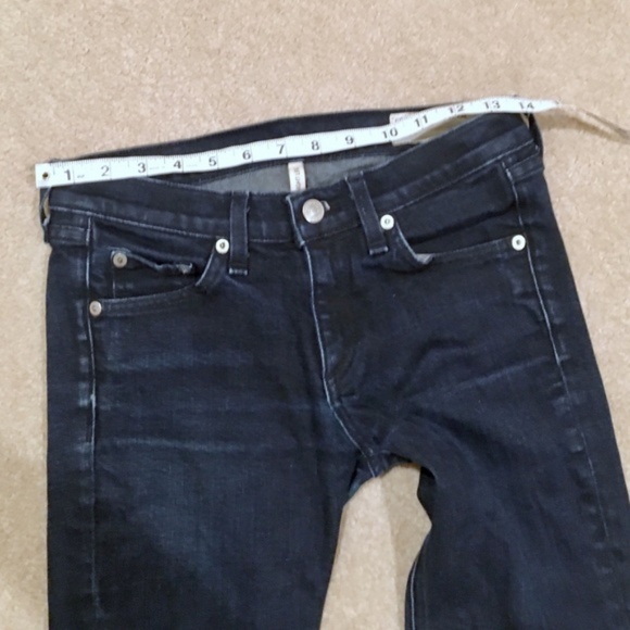 Rag & Bone - skinny strech dark blue denim jeans - Picture 7 of 7